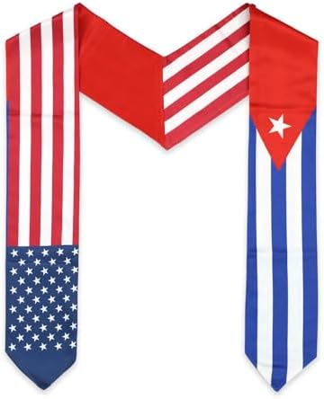 Amazon.com: Azores America Flag Graduation Stole Shawl Sash for